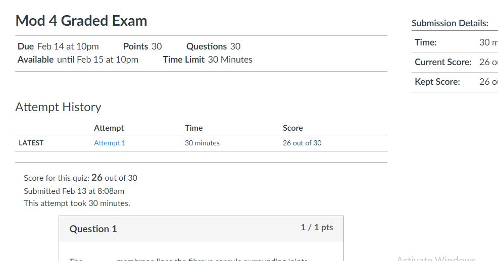 module 4 graded exam